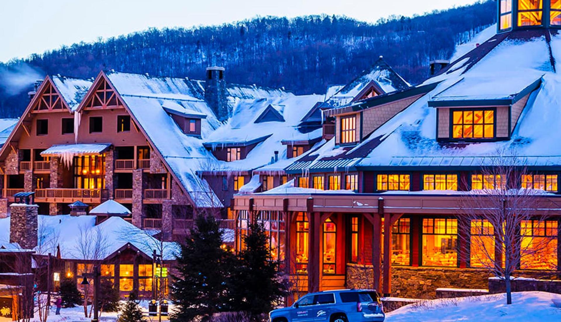 1117 Lodge At Spruce Peak Ski In Ski In Ski Out King Studio Stowe Exterior foto